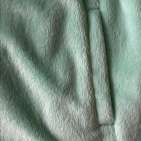 Mint Green Fleece Jacket - Picture 5 of 6